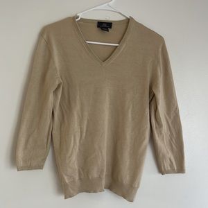 Brooks brothers sweater v neck